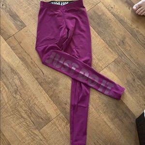 Purple Nike leggings